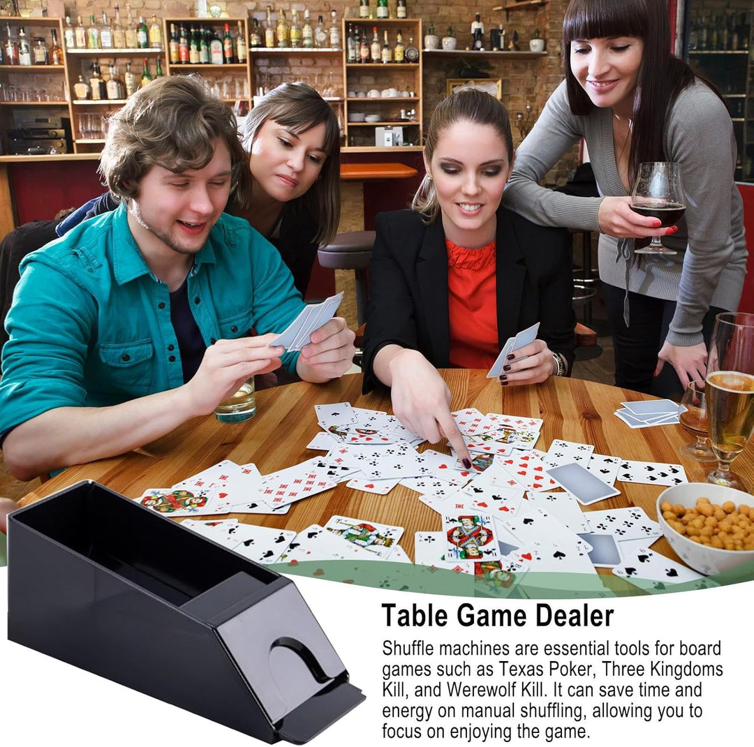 Generisch Kartenschuh – 4/6-Deck-Spielkarten-Handelsschuh | Wiederverwendbarer Kartenverteiler Für S