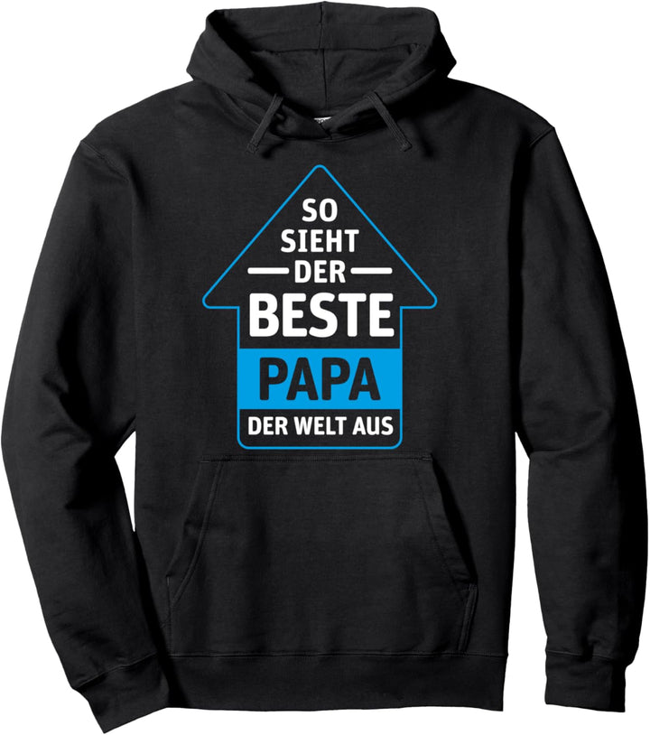 Bester der Papa Welt Vater Geburtstag Weihnachten Geschenk Pullover Hoodie