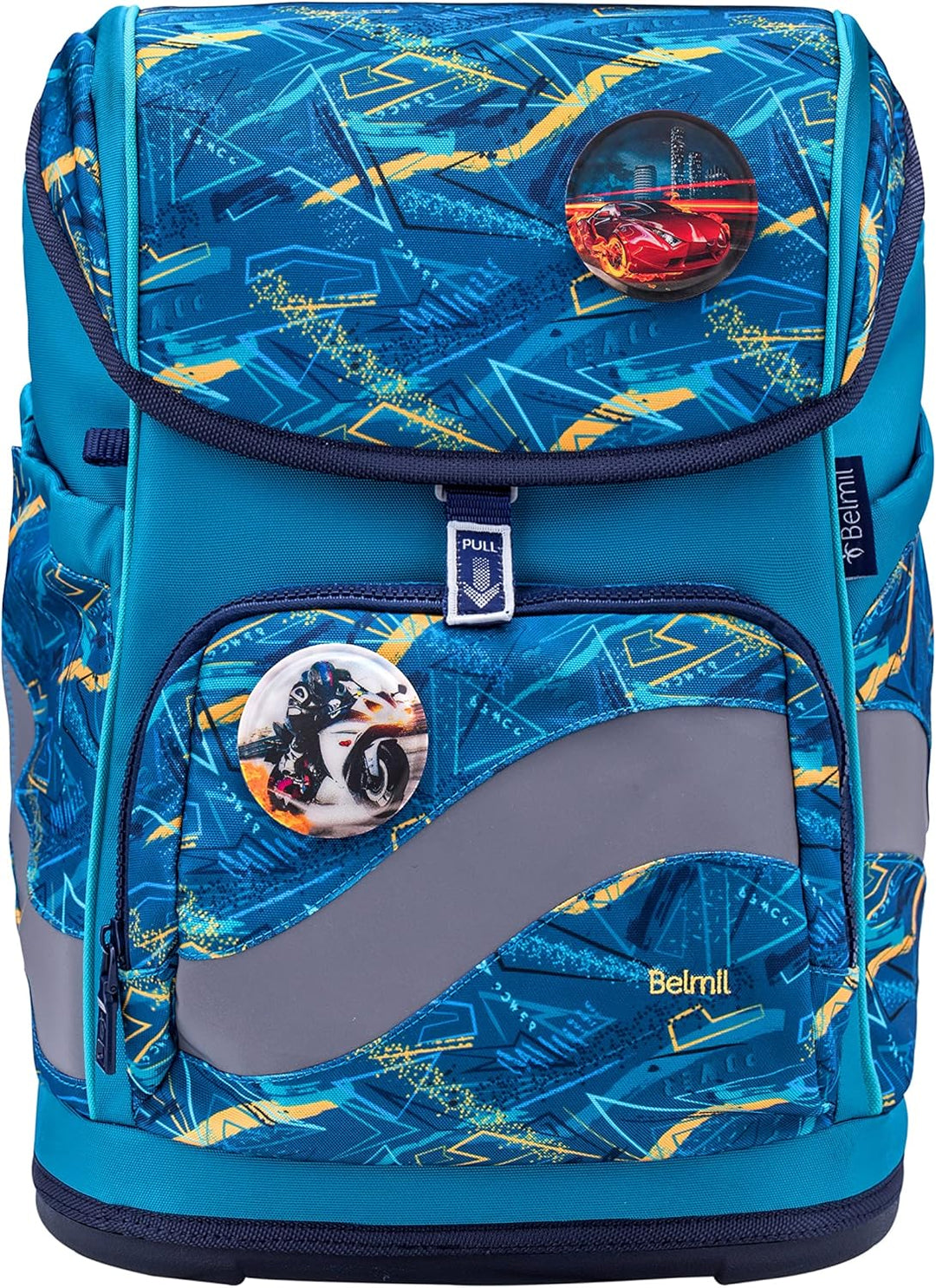 Belmil Smarty Plus Premium Schulranzen Set 405-51/P/S Baltic