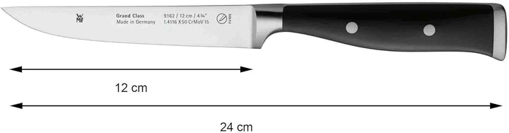 WMF Grand Class Allzweckmesser 24 cm, Made in Germany, Messer geschmiedet, Performance Cut, Spezialk