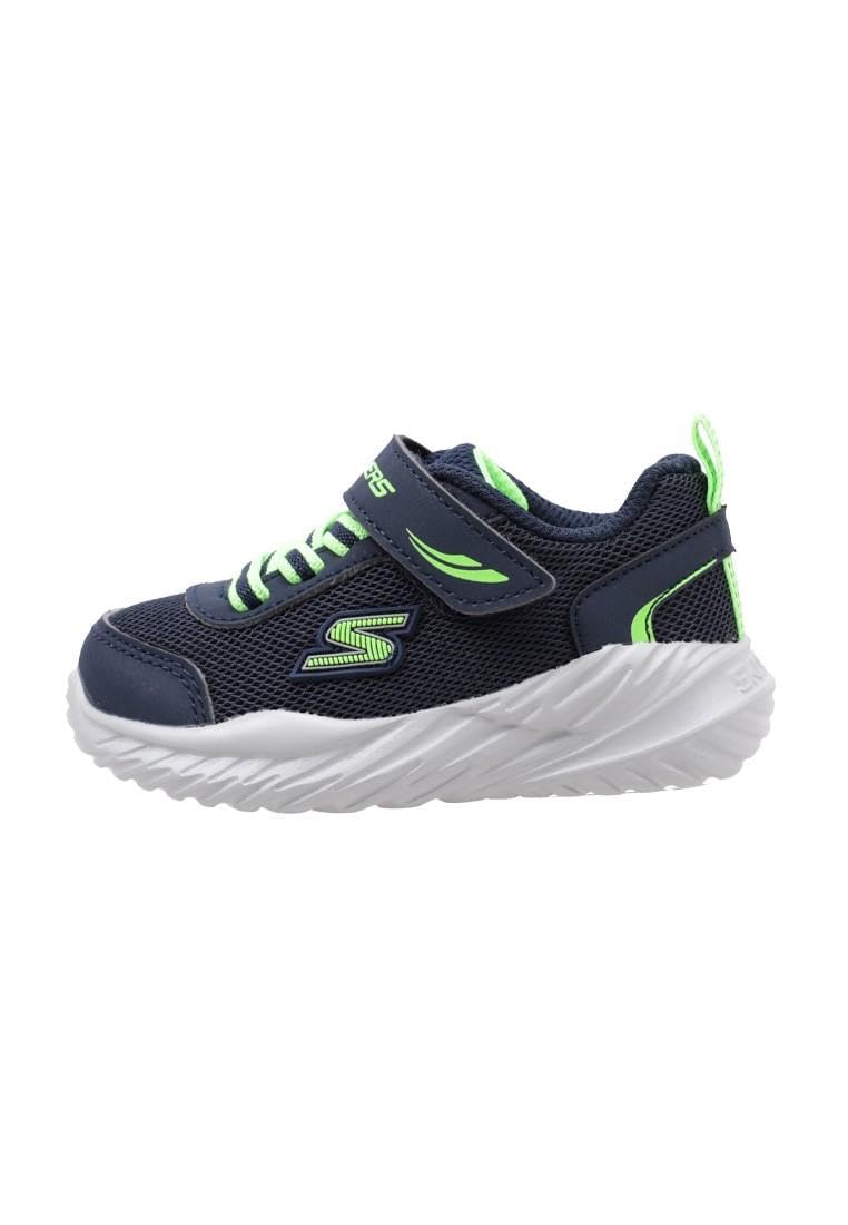Skechers Jungen Nitro Sprint Sneaker, Marineblau
