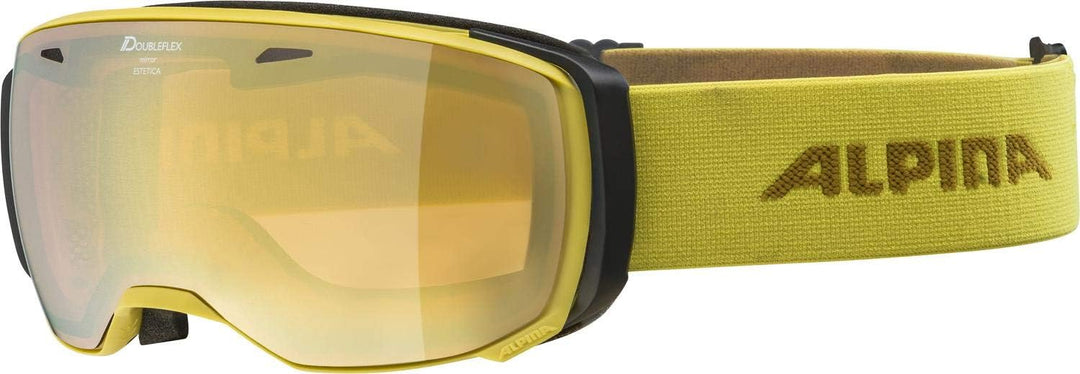 ALPINA ESTETICA Q-LITE - Verspiegelte, Kontrastverstärkende OTG Skibrille Mit 100% UV-Schutz Für Erw