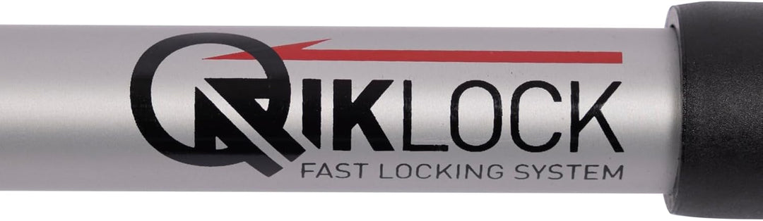 Trespass Wanderstock Qiklock mit 3 Abschnitten, Silver, One Size, UUACMIM30017_SILEACH