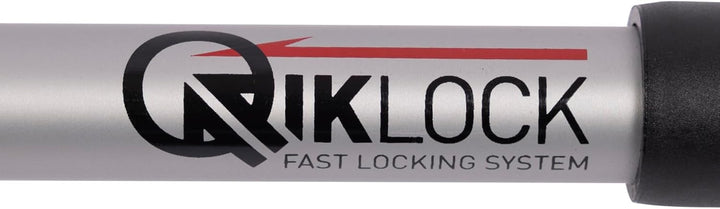 Trespass Wanderstock Qiklock mit 3 Abschnitten, Silver, One Size, UUACMIM30017_SILEACH