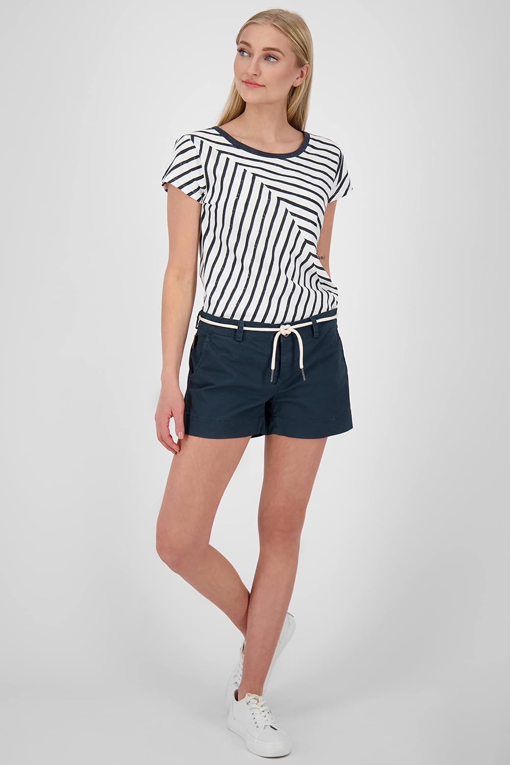 ALIFE and Kickin JuleAK Shorts – Damen Stoff Shorts – Leichte Kurze Hose für Sommer & Freizeit – Beq
