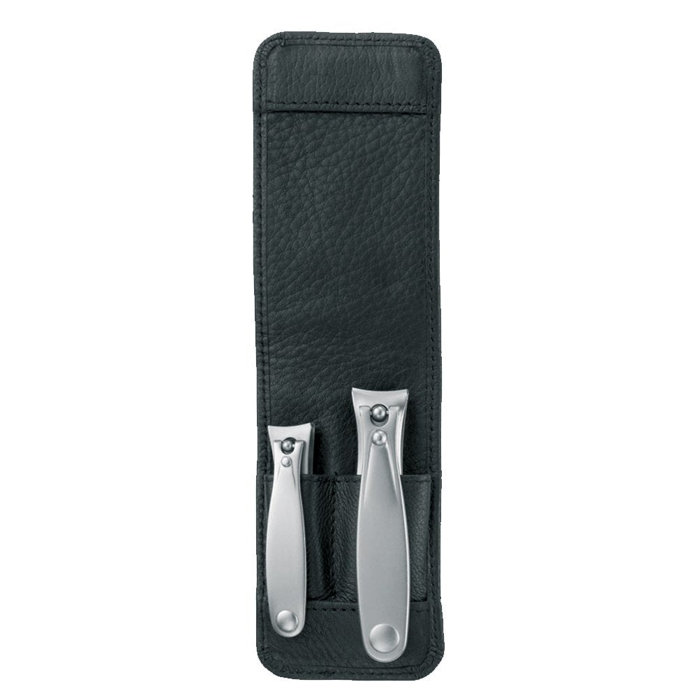 Niegeloh - Imantado S - 2-tlg. Maniküre-Set in hochwertigem Leder-Etui