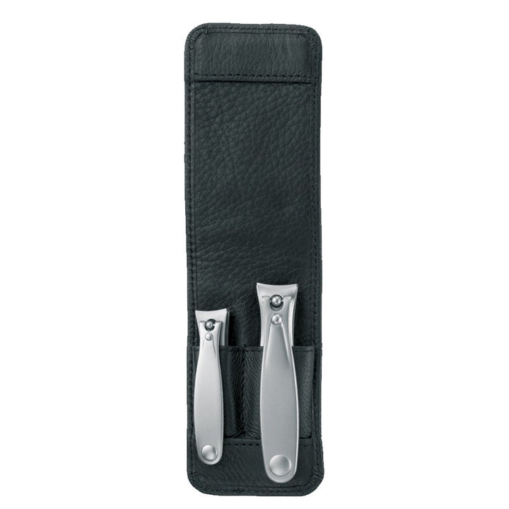 Niegeloh - Imantado S - 2-tlg. Maniküre-Set in hochwertigem Leder-Etui