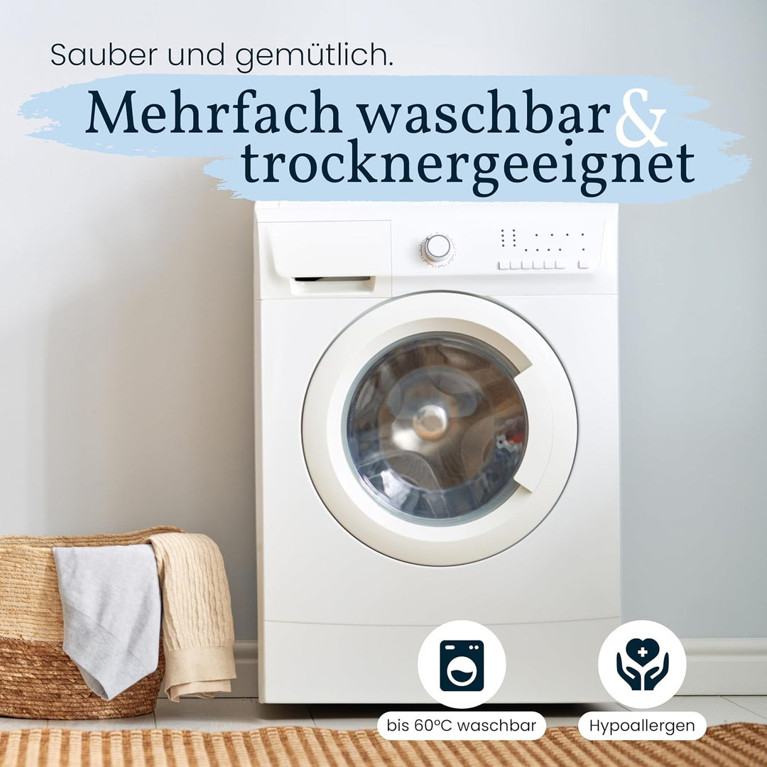 Hochwertiges Seitenschläferkissen - Langes Kissen für Seitenschläfer - Body Pillow - Körperkissen fü
