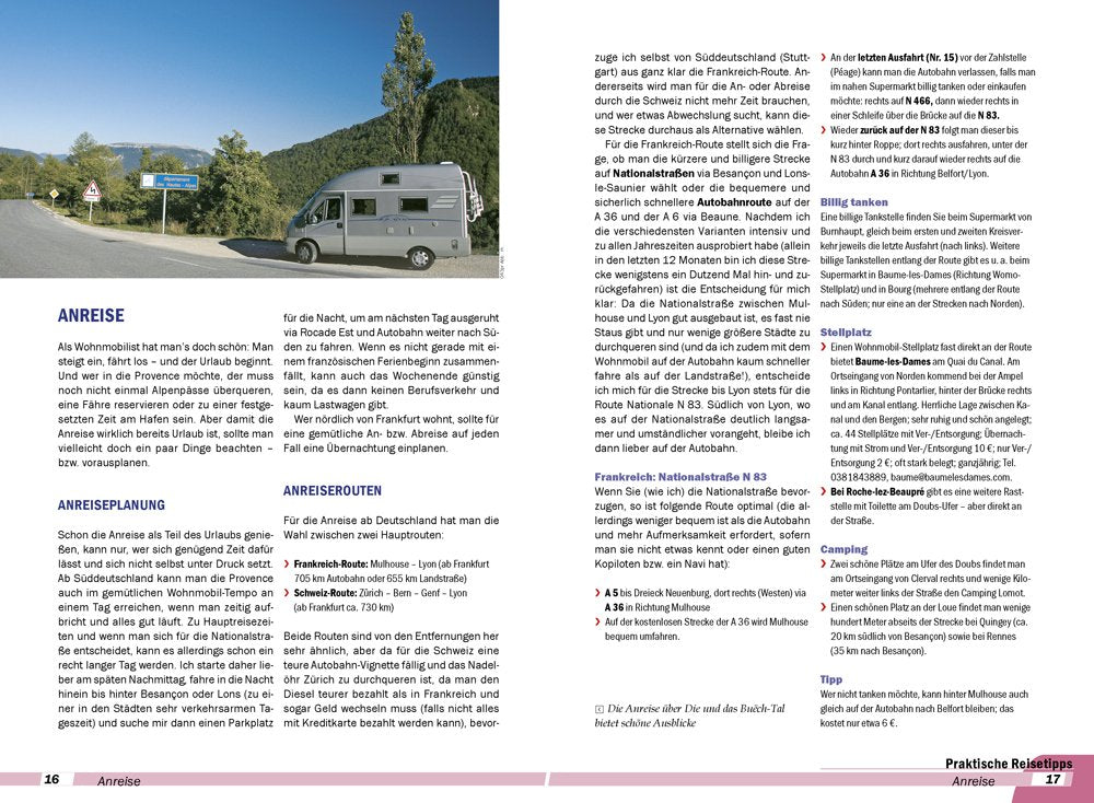 Reise Know-How Wohnmobil-Tourguide Provence: Die schönsten Routen, Taschenbuch