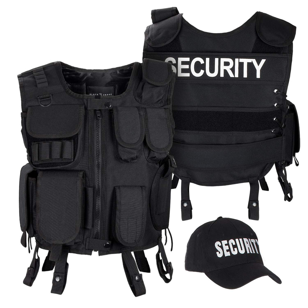 Black Snake Unisex Kostüm Kostüm XS-S SECURITY, XS-S SECURITY