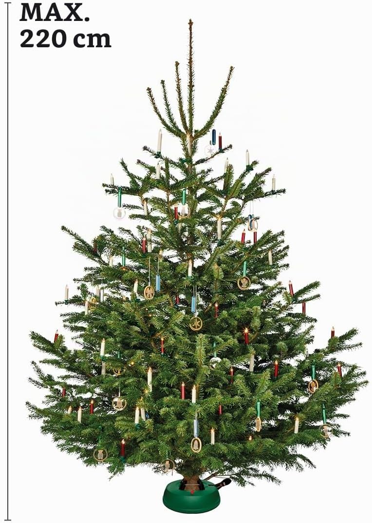 Unbekannt Baum Fix 220 Christbaumständer, Kunststoff, Grün, 34 cm