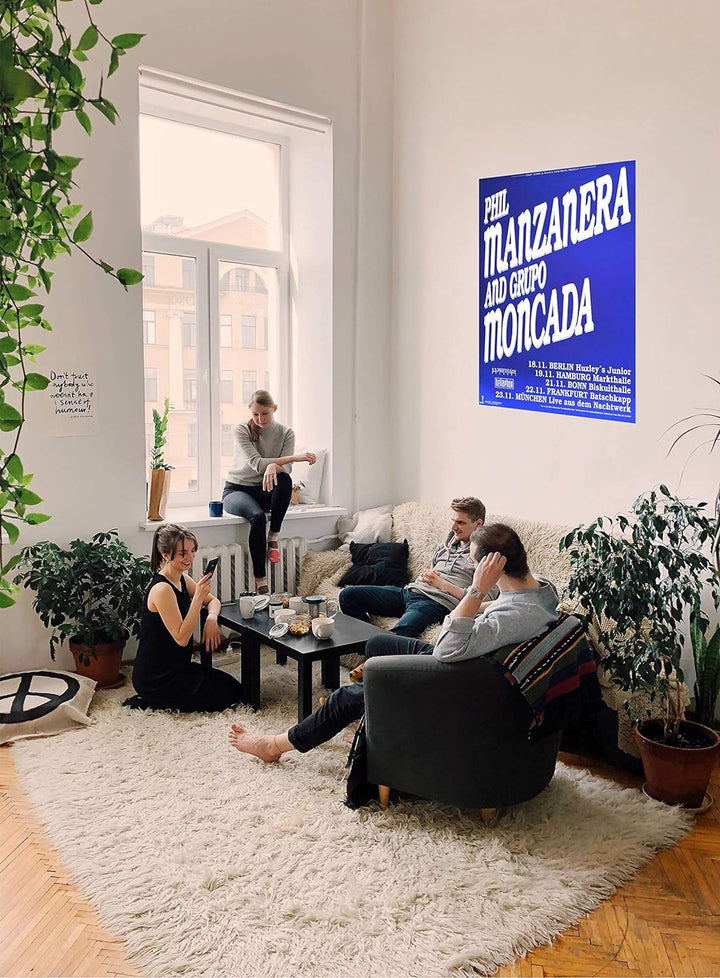 Phil Manzanera - Listen Now, Tour 1977 » Konzertplakat/Premium Poster | Live Konzert Veranstaltung |