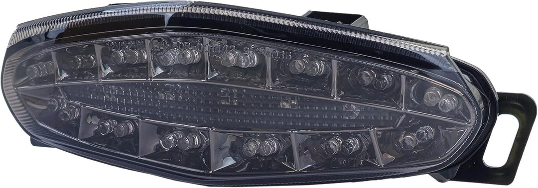Motorrad LED Rücklicht Klarglas Schwarz für Kawasaki 650 ER6 2009-2011