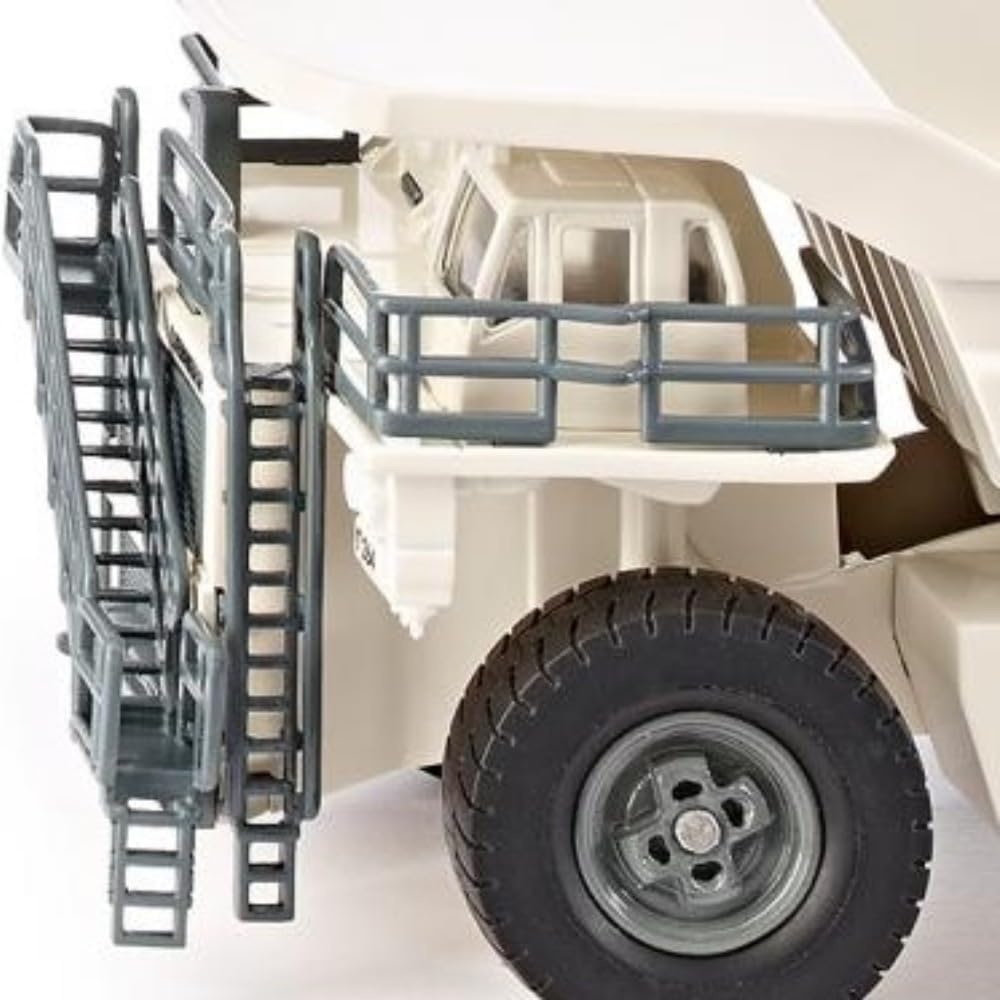 siku 1807, Liebherr T 264 Muldenkipper, 1:87, Metall/Kunststoff, Kippbare Mulde, Weiss Liebherr T 26