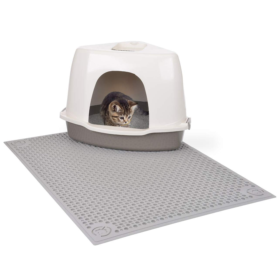 CanadianCat Company | XXL Auffangmatte 70 x 90 cm - Katzentoilettenvorleger -sauberlauf Zone - Vorle