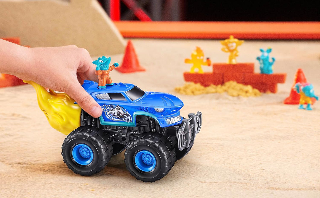 Smashers Monster Truck Surprise, Dino Drifter, von ZURU Monster Truck, Überraschung (Dino Drifter),