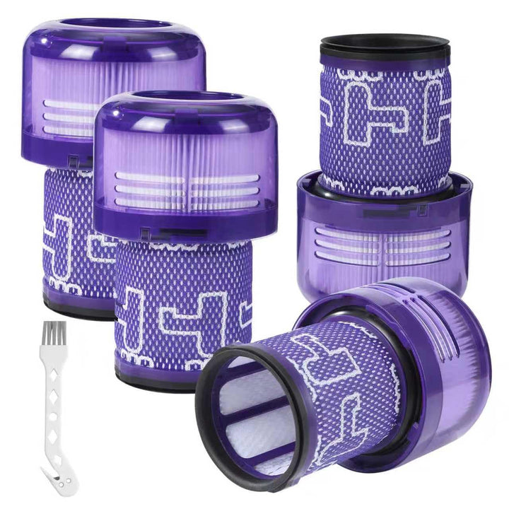 3 für Dyson v12 Detect Slim Absolute Filter, plus 1 Bürste mit Haken, für Filter, für Dyson v12, für