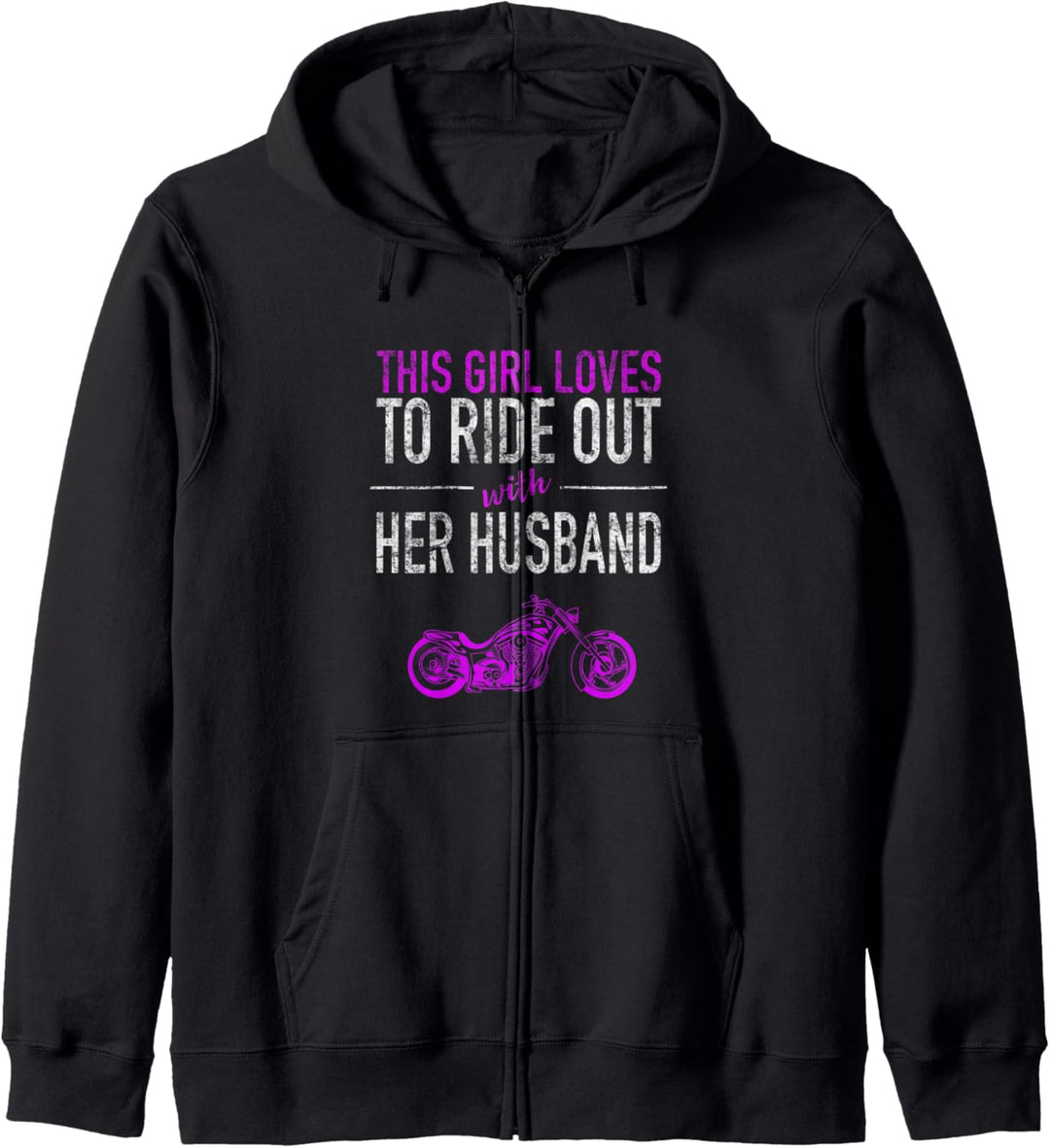 Motorrad Geschenke Frauen Dieses Mädchen liebt es, mit dem Kapuzenjacke