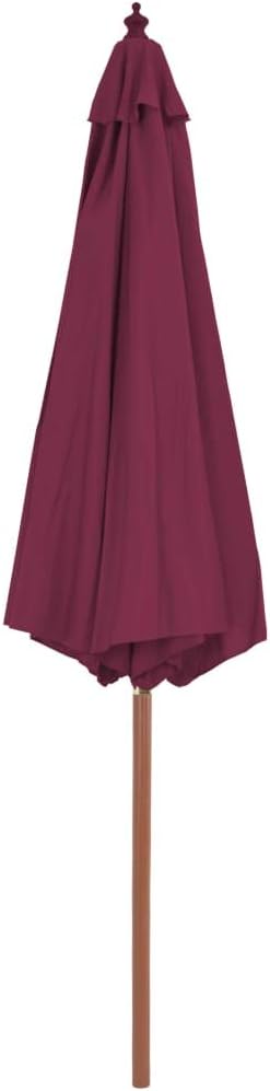 Festnight Sonnenschirm mit Holz-Mast | Balkonschirm | Gartenschirm | Marktschirm | Terrassenschirm S