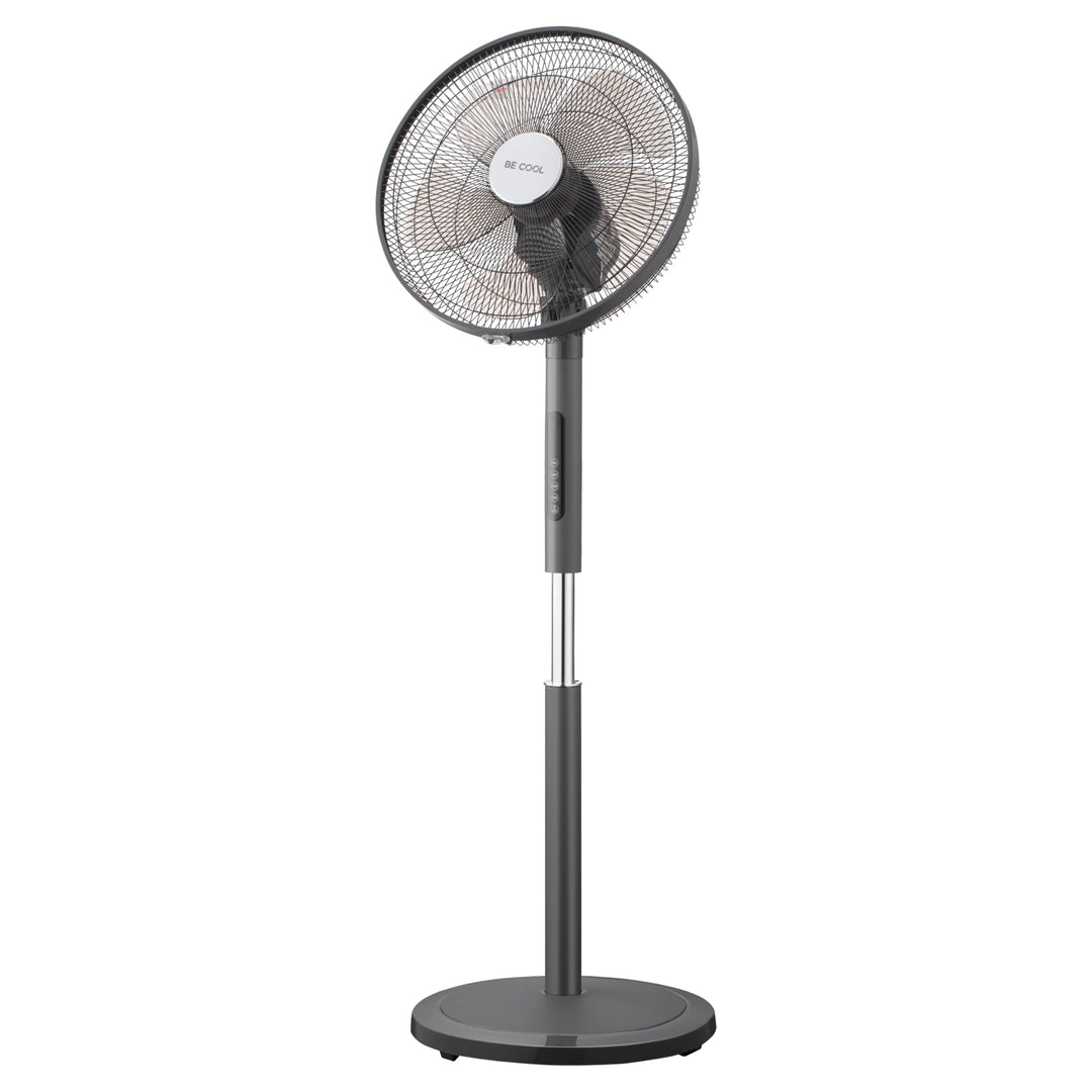Be Cool Standventilator BC18ST2505 mit Fernbedienung | 3 Geschwindigkeitsstufen | Timer | Oszillatio
