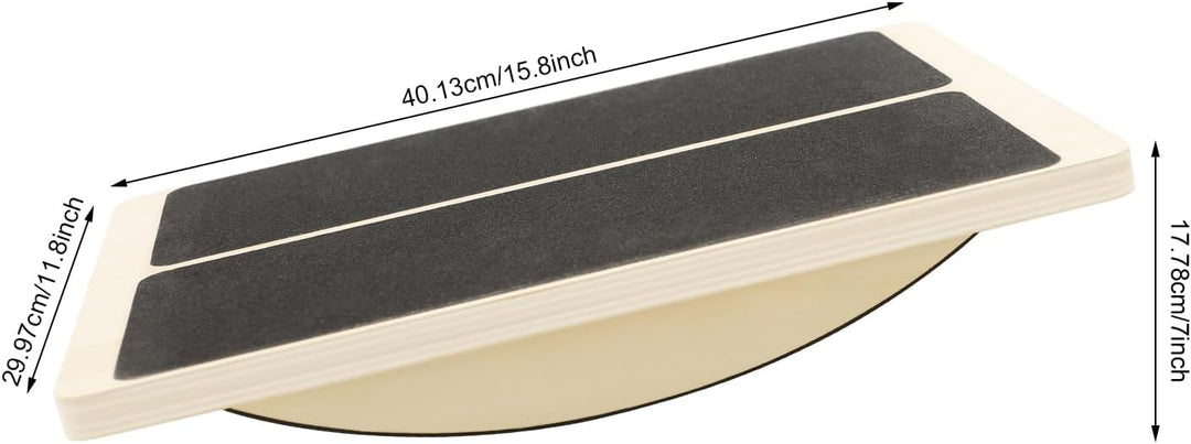 Balance Board, Gleichgewichtstrainer, Wadendehner, 30 x 40 cm