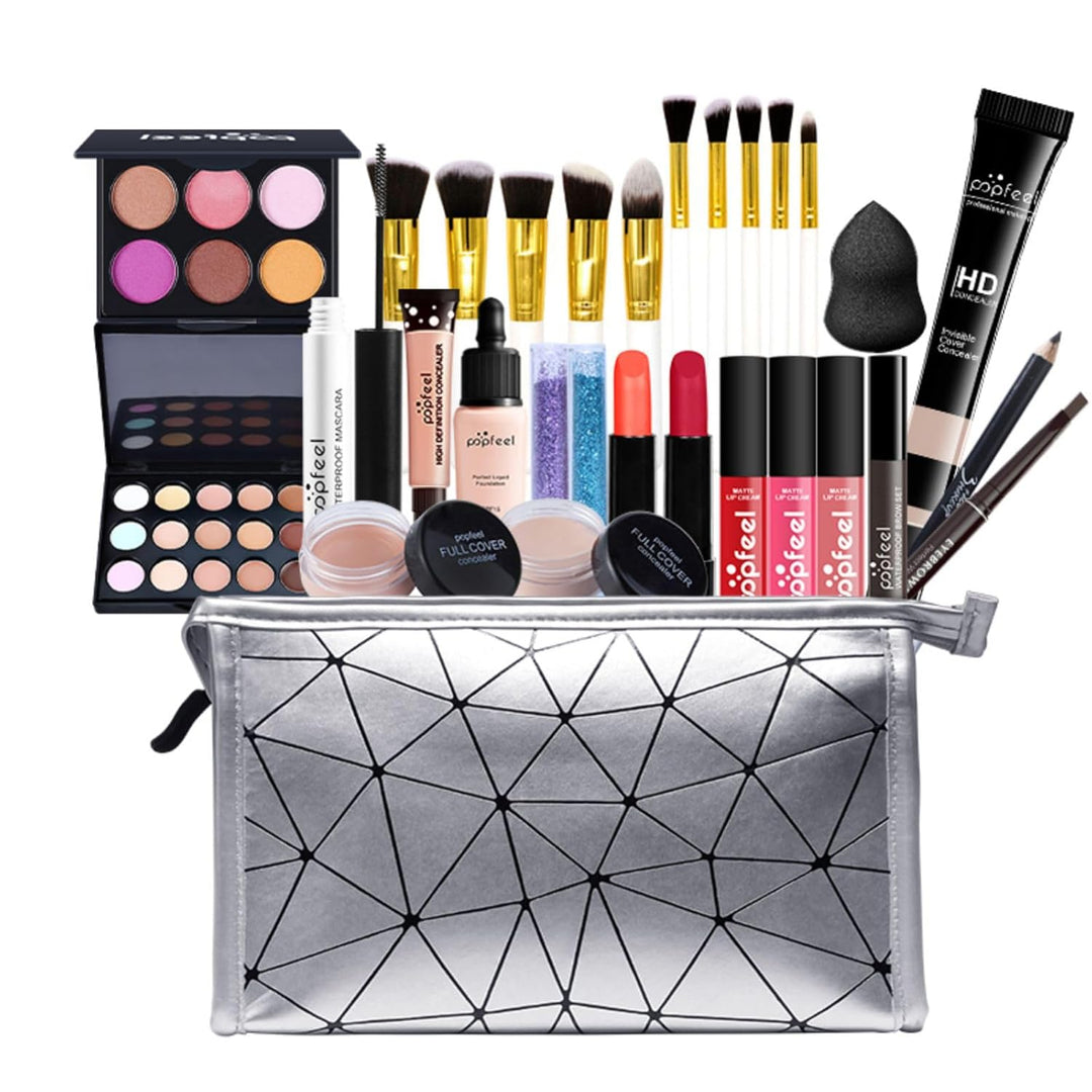 FantasyDay Multifunktions Exquisite Make-up Geschenkset Kosmetik Schmink Kit für Gesicht, Augen und