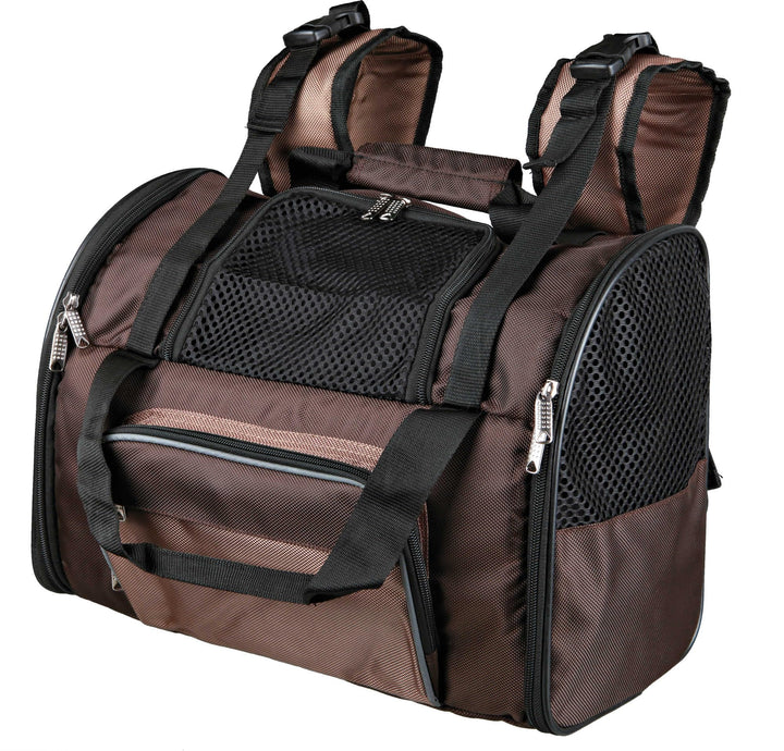 Trixie 28871 Rucksack Shiva, 41 × 30 × 21 cm, braun, Braun