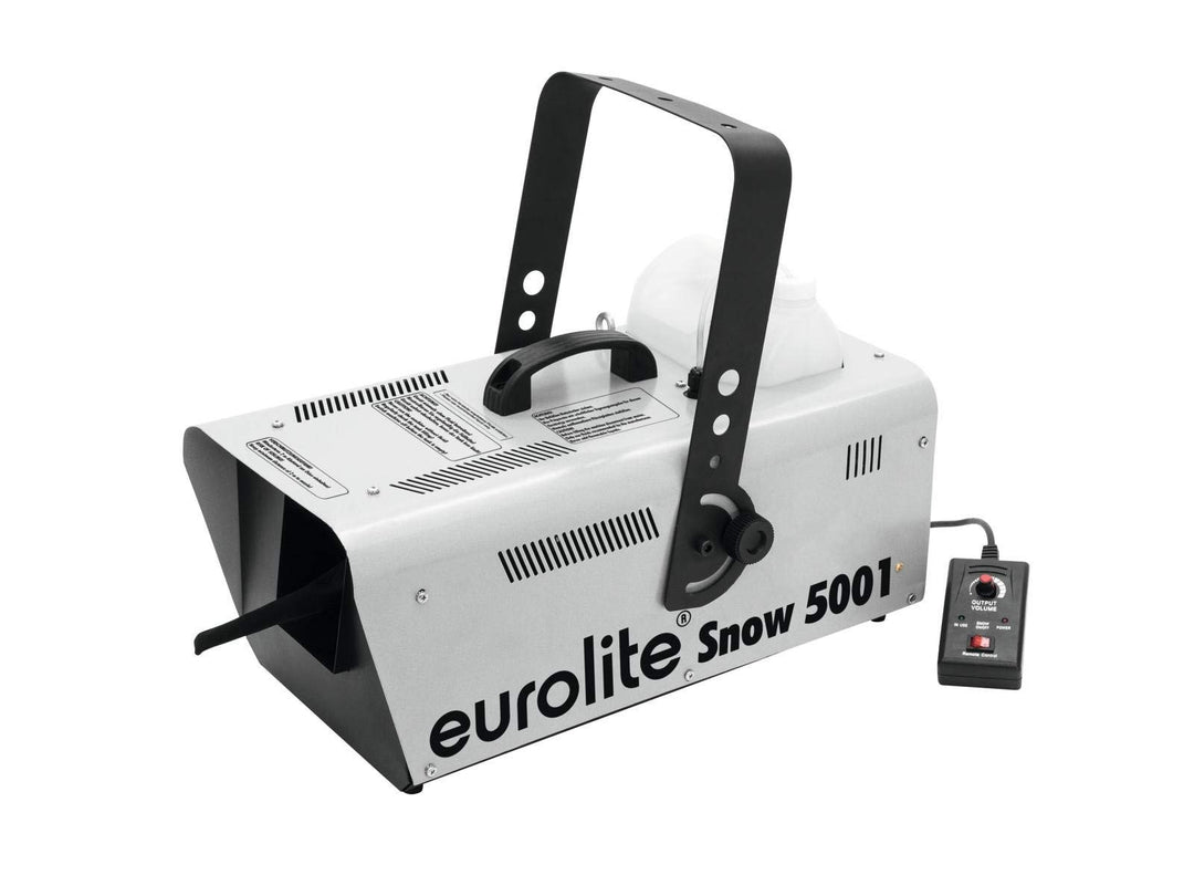 Eurolite Snow 5001 Schneemaschine | Schneemaschine mittlerer Grösse mit Kabelfernbedienung