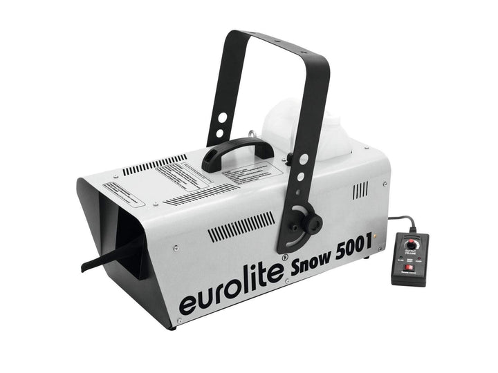 Eurolite Snow 5001 Schneemaschine | Schneemaschine mittlerer Grösse mit Kabelfernbedienung