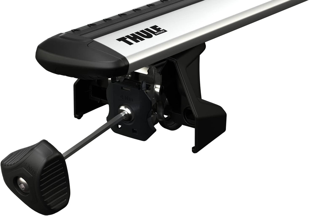 Thule Unisex Erwachsene 7107 Jgo Evo Fixpoint (X2) Füsse gepäckträger, Black (schwarz), Einheitsgrös