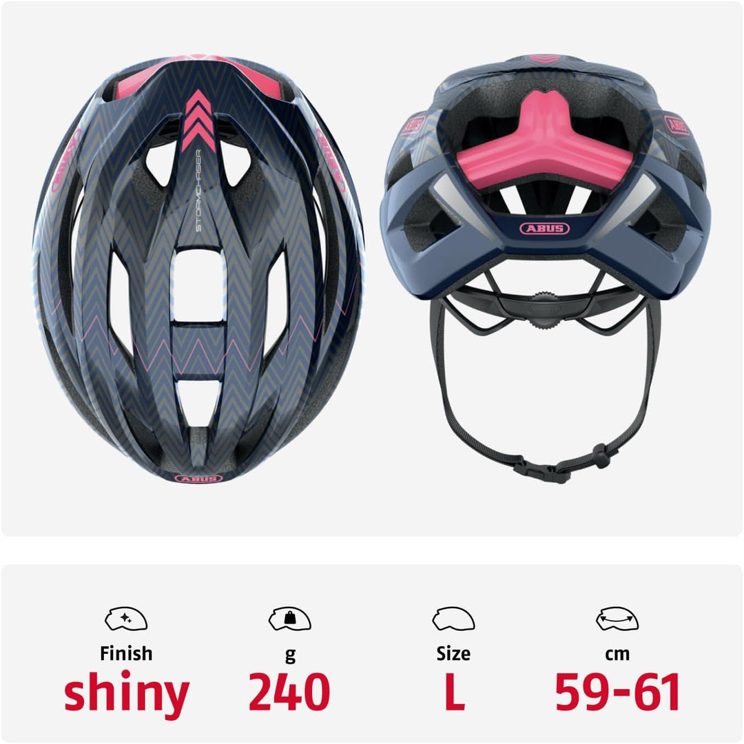 ABUS Rennradhelm StormChaser - Leichter und komfortabler Fahrradhelm für professionellen Radsport fü