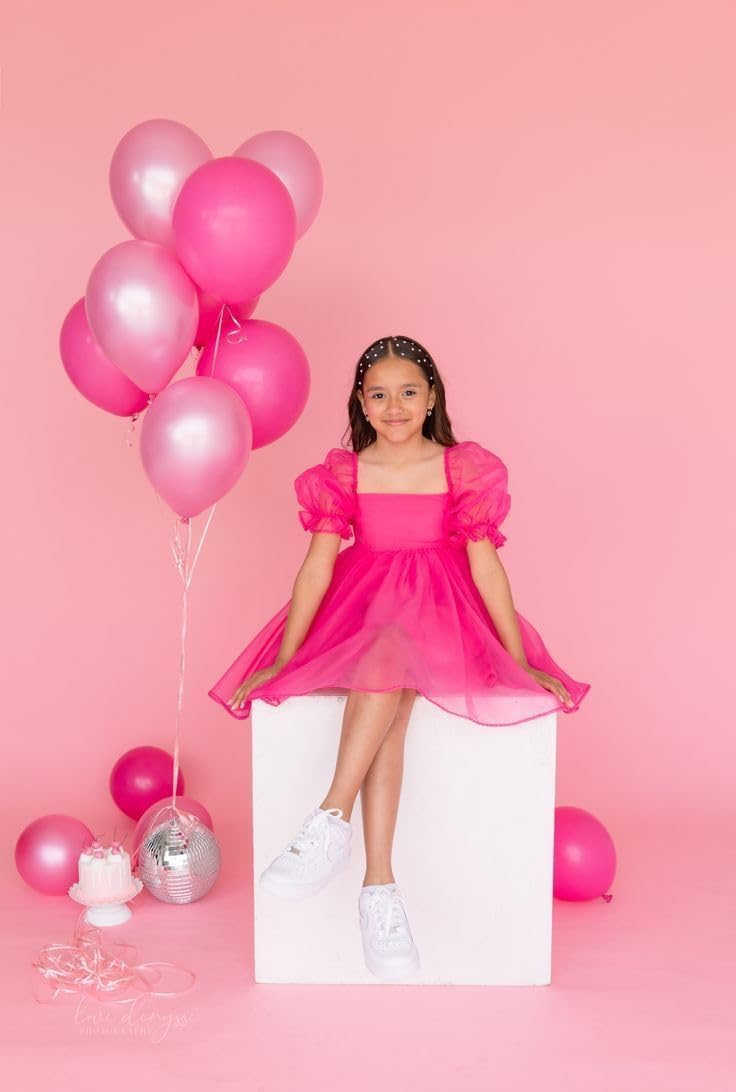 Kate Rosa Fotografie Hintergrund 1.5x2.2m/5x7ft Pink Studio Foto Hintergrund für Hochzeits Fotografi
