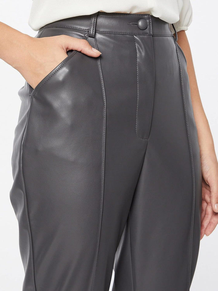 Sisley Damen Pants 46 Dark Grey 0h7, 46 Dark Grey 0h7