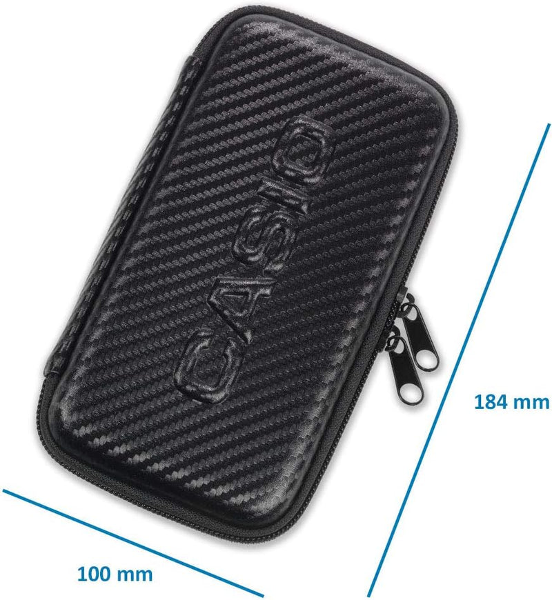 Casio FX-991DE CW ClassWiz technisch wissenschaftlicher Rechner + FX-CASE-CB-BK2 Schutzhülle für Cas
