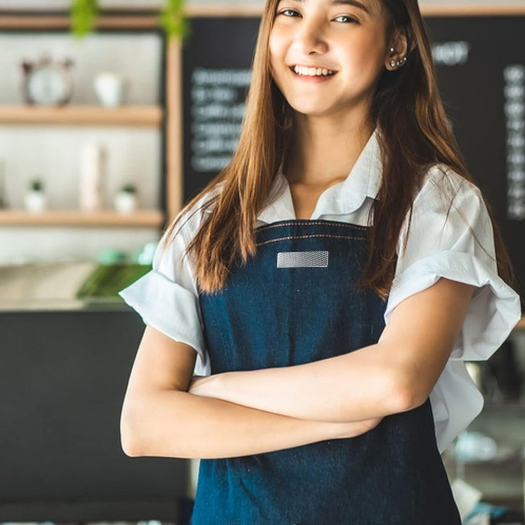 50 Stück Magnetische Namensschild, magnetischer Namensschild-Verschluss, Ausweishalter, Clip mit 3 N