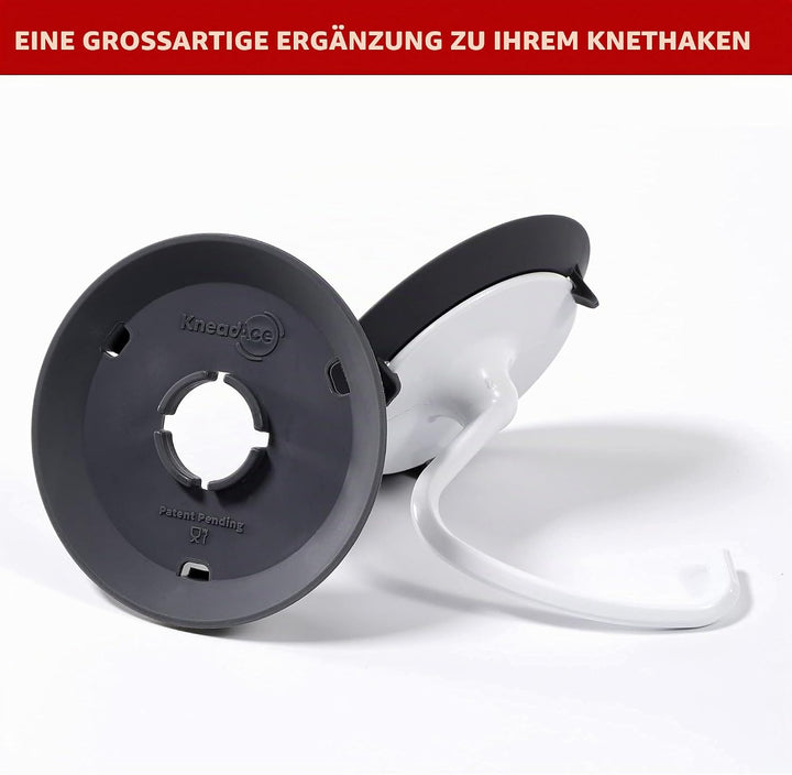 KneadAce Knethaken-Schutz für Küchenhelfer – verhindert, dass Ihr Teig hochklettert und Ihren Mixer