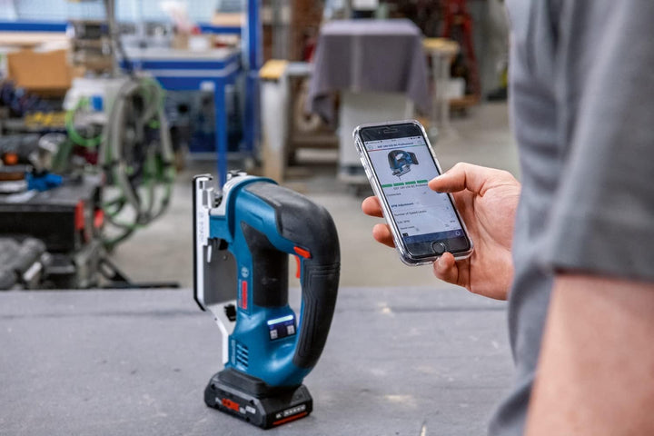 Bosch Professional 18V System Akku Stichsäge GST 18V-155 BC (mit Bügelgriff, bürstenlosem Motor, ohn