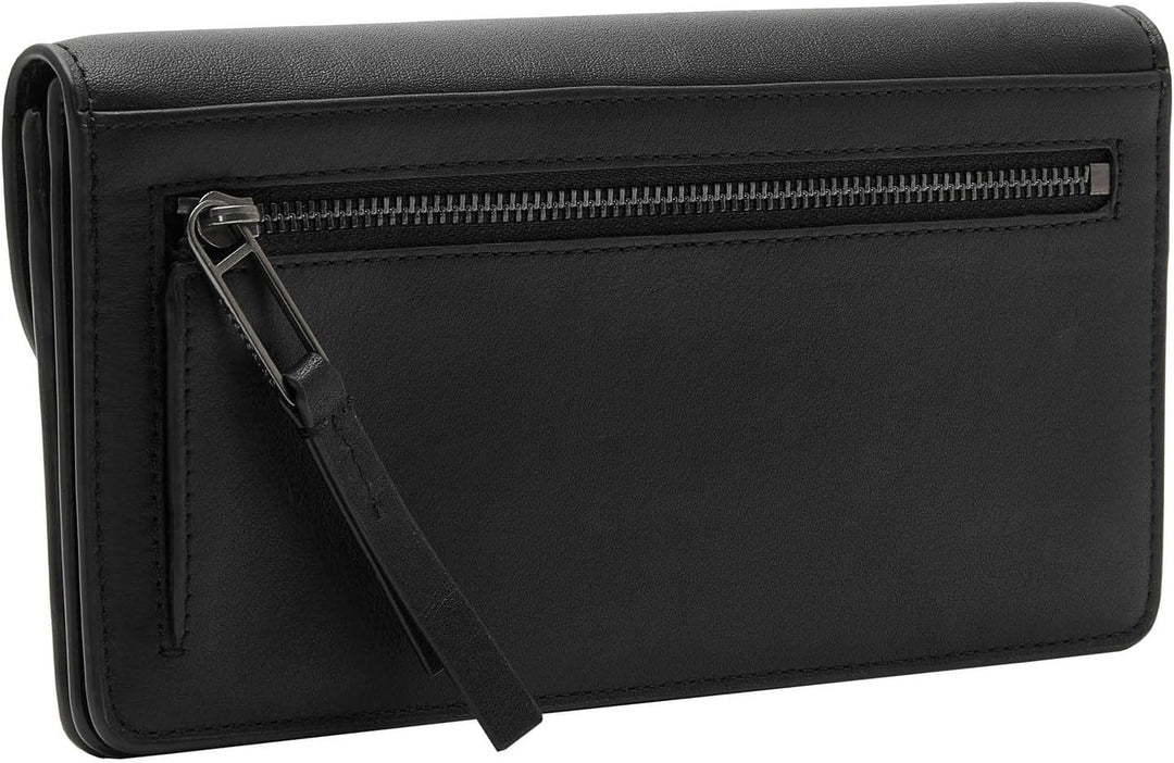 Liebeskind Damen Slam (OOS) Purse L L (HxBxT 9.4cm x 18.5cm x 2.5cm ) Schwarz Knot, L (HxBxT 9.4cm x