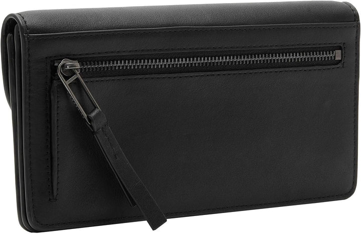 Liebeskind Damen Slam (OOS) Purse L L (HxBxT 9.4cm x 18.5cm x 2.5cm ) Schwarz Knot, L (HxBxT 9.4cm x