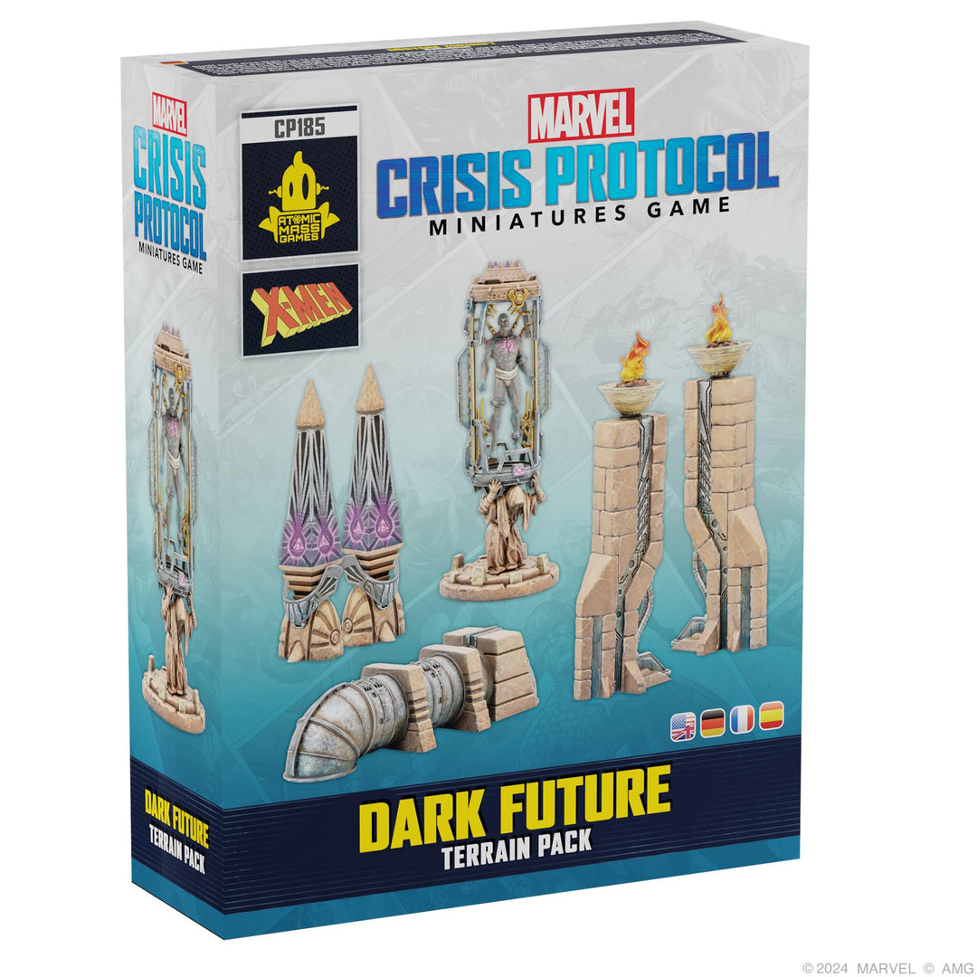 Asmodee, Marvel: Crisis Protocol – Dark Future, Terrain Pack, Tabletop