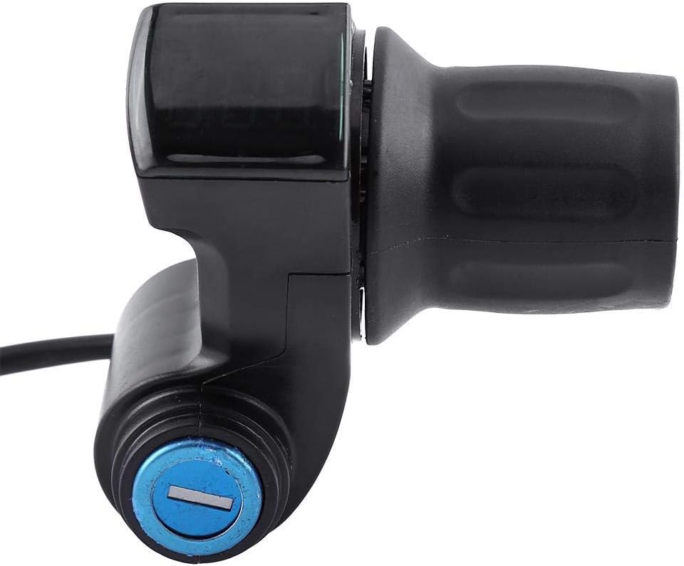 Ebike Gasgriff, Universal Scooter Twist Gas Lenkergriffe mit Display und Kabel für E-Scooter Mini El