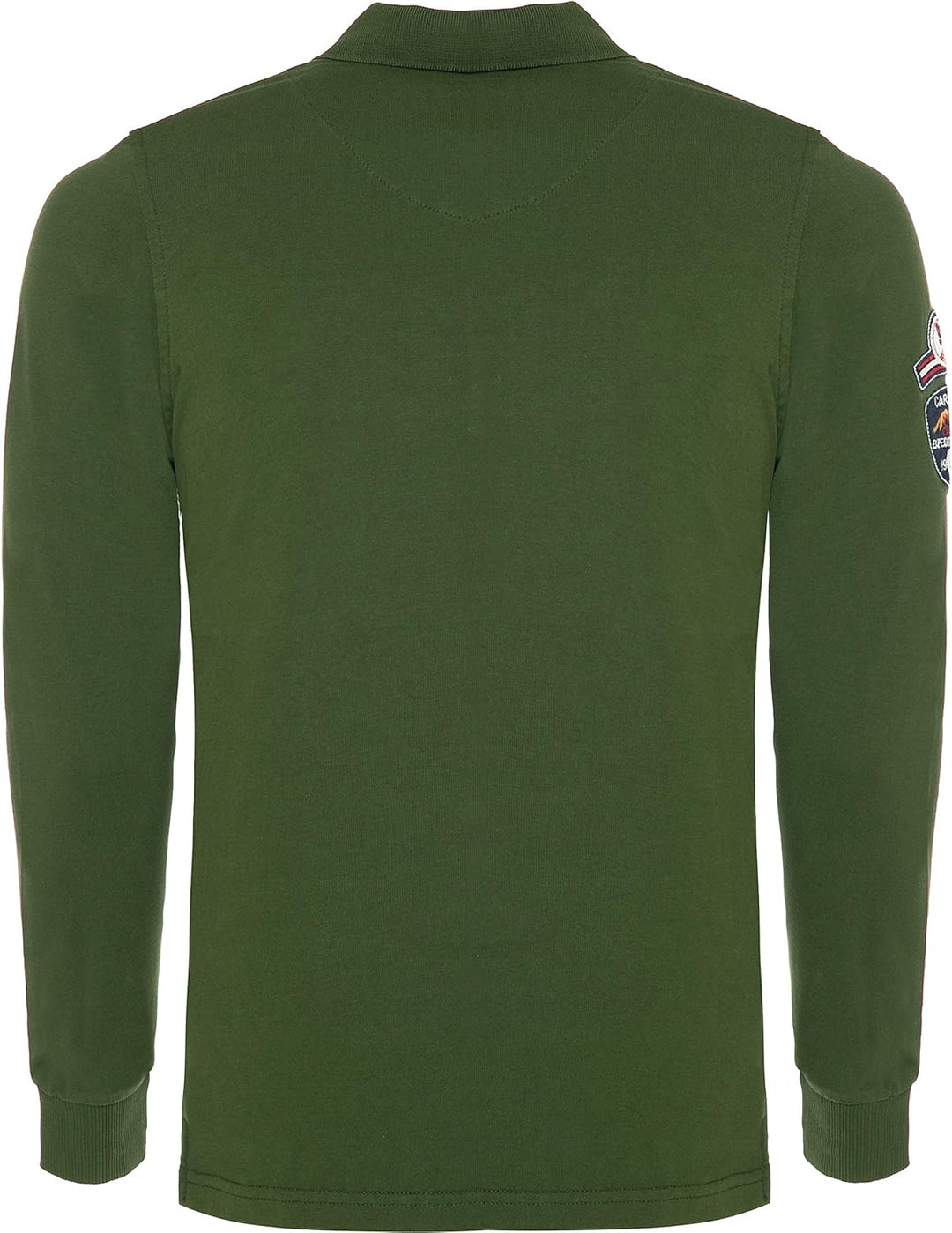 Carisma Langarm Poloshirt für Herren Baumwolle • Herren Langarmshirt mit Stickerei • Angenehmes Regu