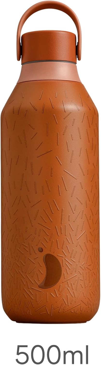 Chilly's Serie 2 Ombre Wasserflasche - BPA-Freier Edelstahl und Wiederverwendbar - Auslaufsicher, Oh