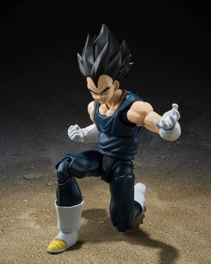 BANDAI Spirits(バンダイ スピリッツ) S.H. Figuarts Dragon Ball Super Vegeta Super Hero vorbemalte Actionfigur