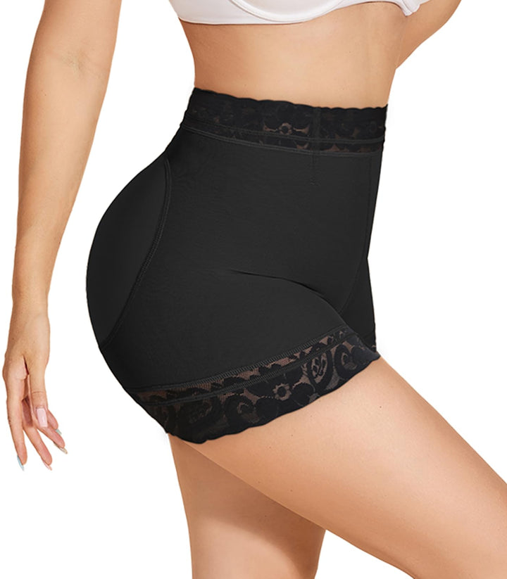 SHAPSHE Body Shaper Damen Miederpants Bauch Weg Unterhosen BBL Shorts Schwarz XXL, Schwarz XXL