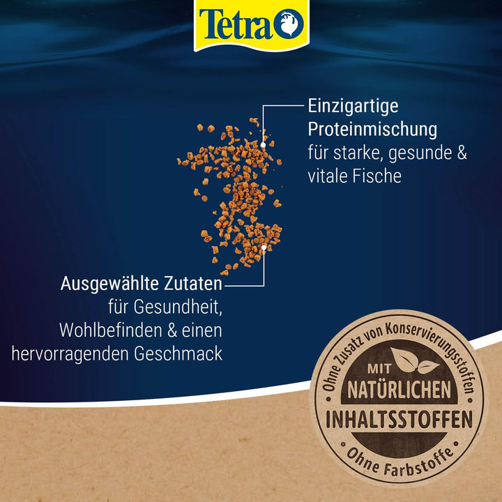 Tetra Discus Granules - Fischfutter für alle Diskusfische, fördert Gesundheit, Farbenpracht und Wach