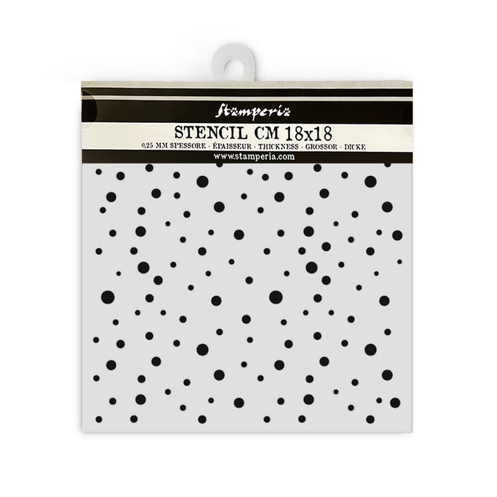 Stamperia - Thick Stencils for Scrapbooks, Albums, and Bullet Journals, Classic Christmas, Flexible