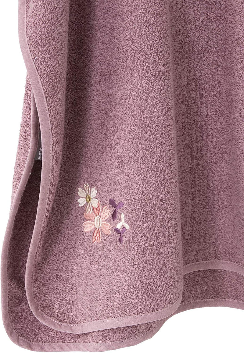 Vertbaudet Bade-Poncho,Reh, Reh-Kostüm 128/140 Violett, 128/140 Violett