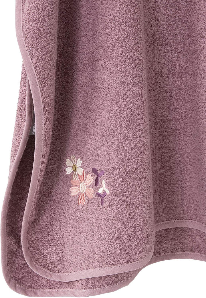 Vertbaudet Bade-Poncho,Reh, Reh-Kostüm 128/140 Violett, 128/140 Violett