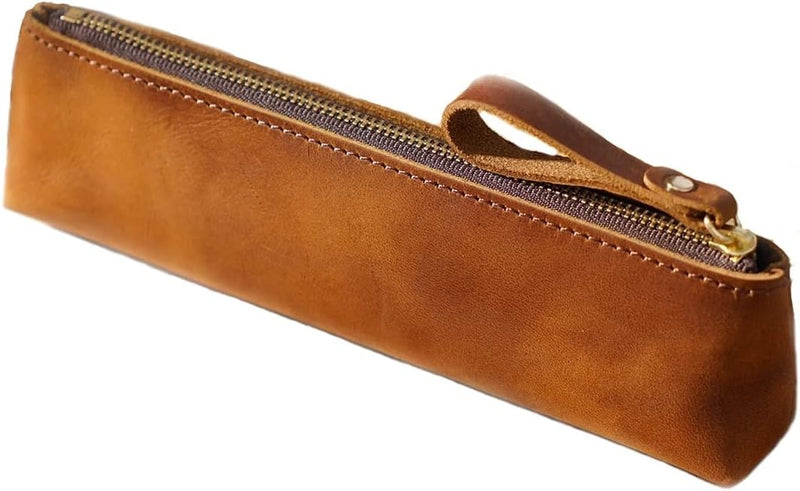 Su.B Federmäppchen - Federtasche - Etui aus Leder - Hergestellt aus Hochwertigem Leder - Passend für